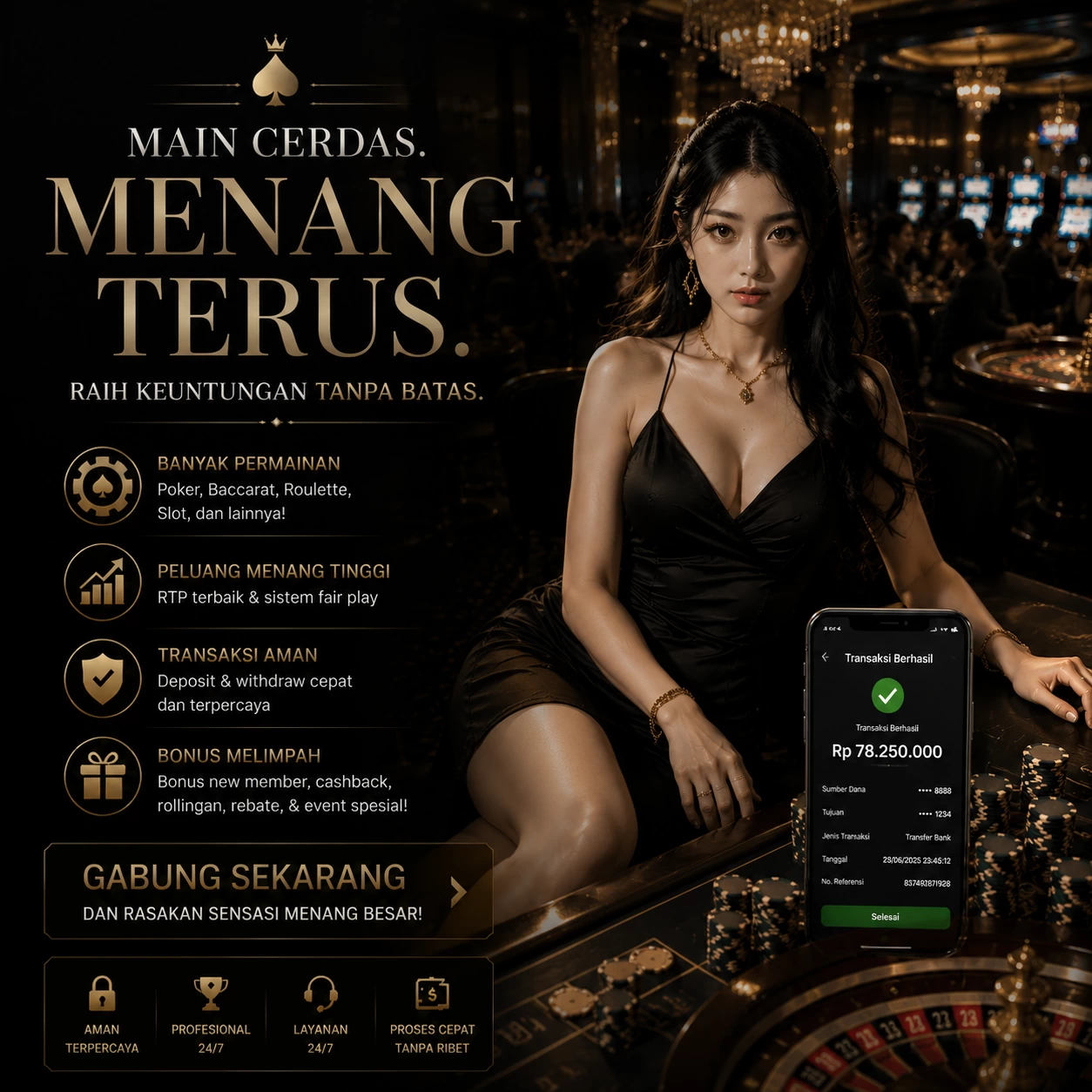 77singa APK — bantuan 24 jam